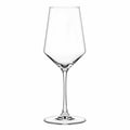 Verre à vin 500 ml 25 cm en verre transparent à pied élégant