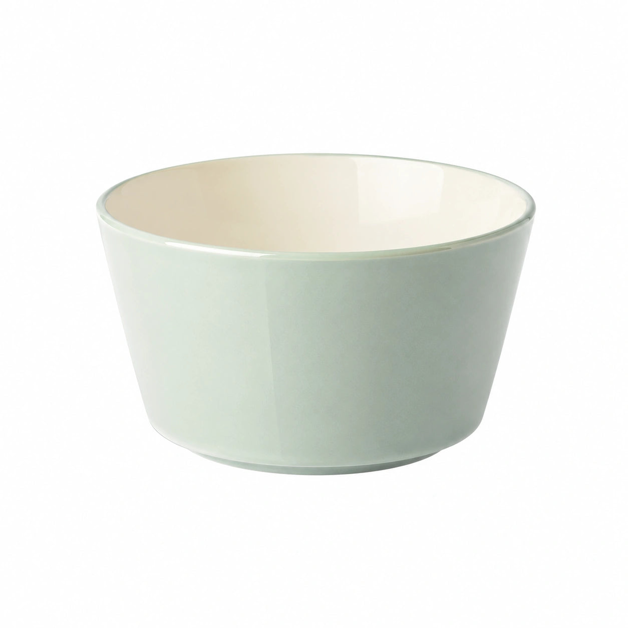Bol 700 ml en céramique vert pâle style épuré